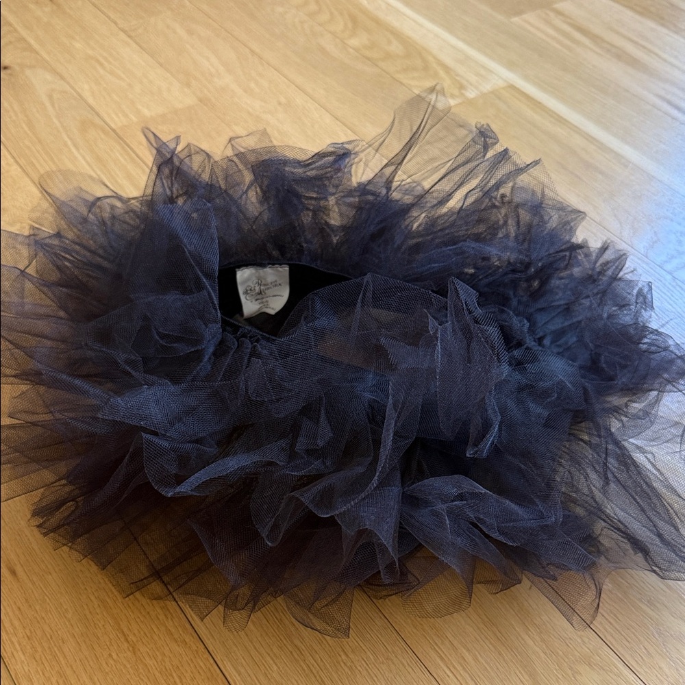 Black Toddler Tulle Ballet Skirt